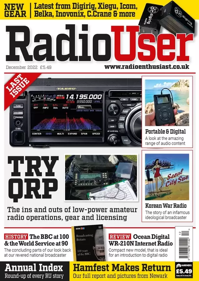 Radio User Magazine front image
